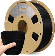 Filamento TPU ad alta velocità 1,75 mm - 95A - Rotolo - Filamento per stampante 3D - Precisione dimensionale +/- 0,02 mm - Adatto per la maggior parte dei stampanti FDM - Nero