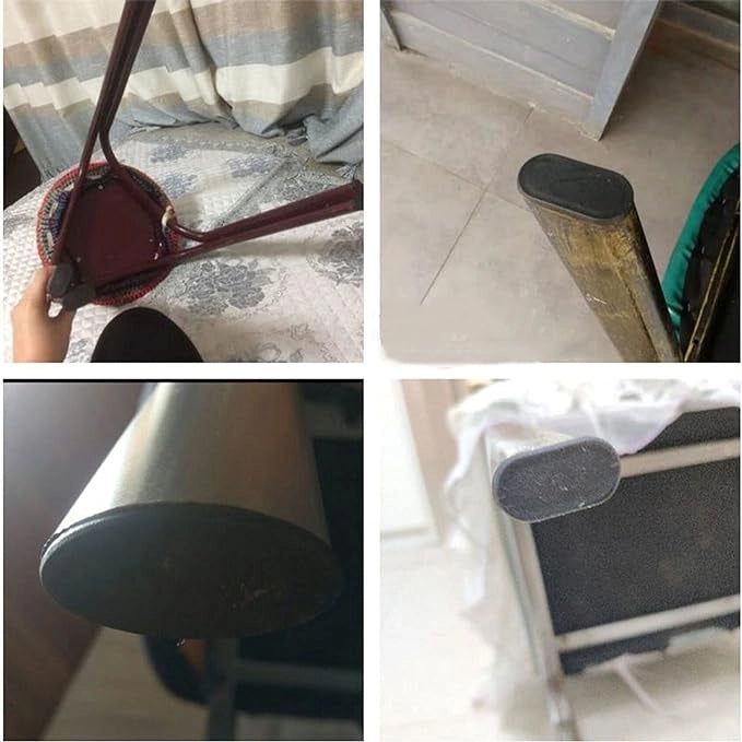 PUNTALE PER TUBO OVALE 30x15 mm - 100 pezzi