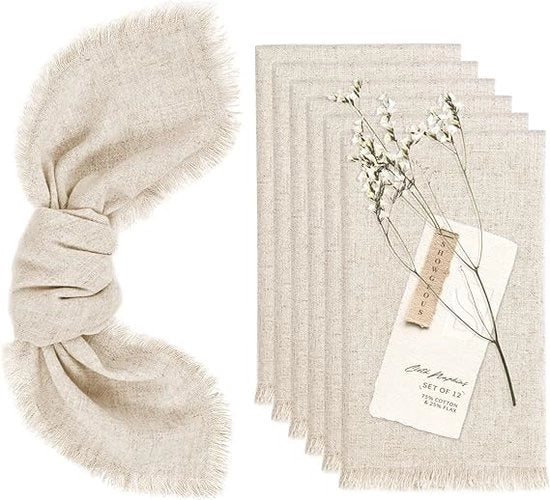 Serviette in cotone - serviette in tessuto / serviette in cotone resistenti all'usura