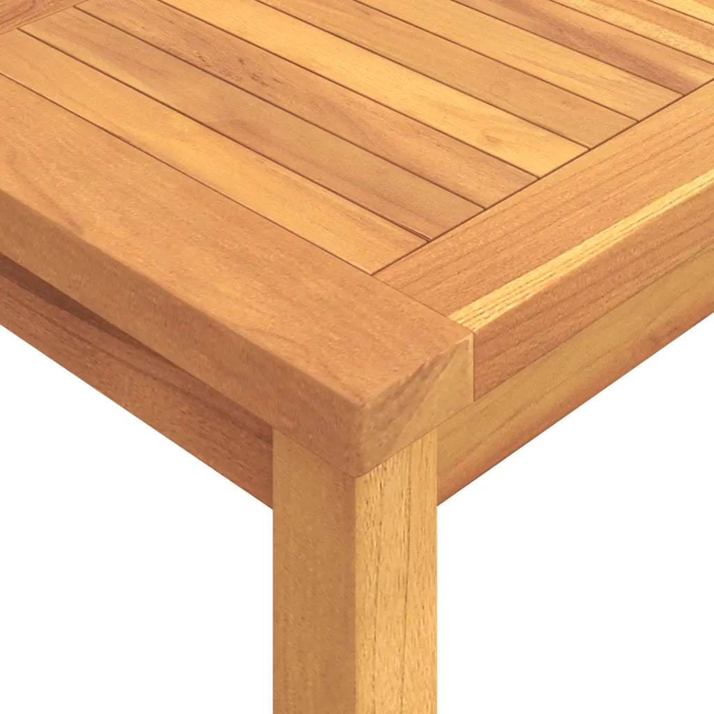 Set da Pranzo per Giardino 5 pz in Legno Massello di Teak 3157924