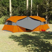 Tenda interna-Tenda da campeggio Grigio e arancione 520 x 520 x 190 cm taffet¨¤