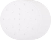Letti per Airfryer in Bambù 15,24 cm - Antiaderente - Pergamena forato - Carta assorbente - Filtro a vapore - Bianco.