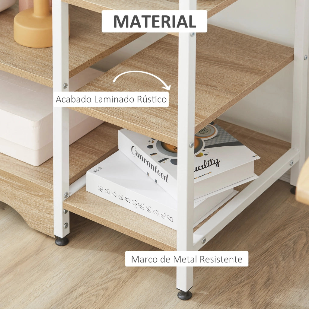 Tavolo da cucina ¨C zephmum ¨C legno naturale 90x40x95 cm