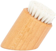 Borsetto per massaggiata superficiale con setole di 100% naturale - massaggiata superficiale - borsetto per pulizia viso con setole di crine di cavallo e legno di betulla - borsetto per peeling e pulizia