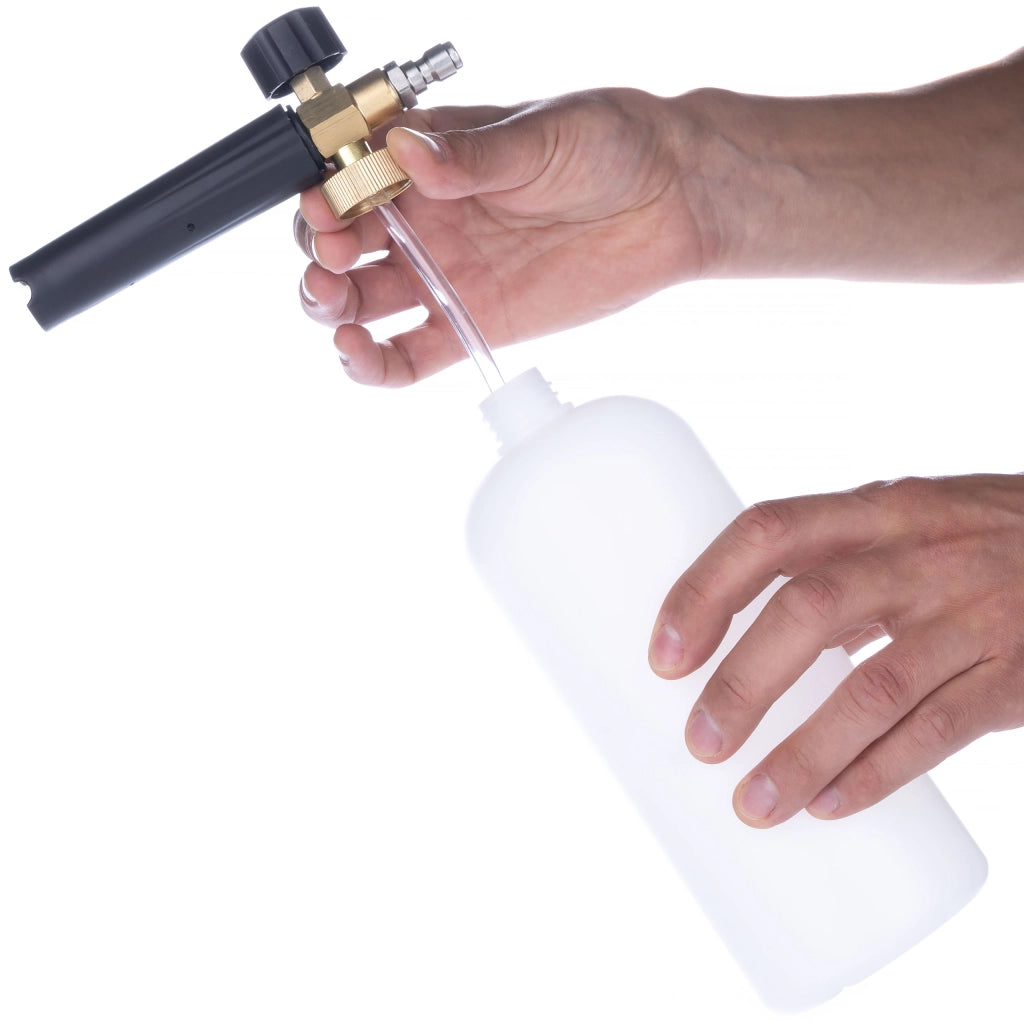 Pistola Schiumogena 1000ml per Idropulitrice – Materiale Solido, Regolazione Angolo | Compatibile con Rosfix, Lavor