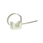 FASCETTA NYLON C/BASE P/TUBI D 40-63 MM  100 PZ