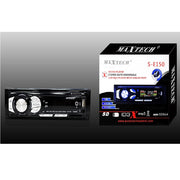 Trade Shop - Autoradio Stereo Auto Universale Radio Fm Ingresso Sd Usb Mp3 Aux Con Frontalino -
