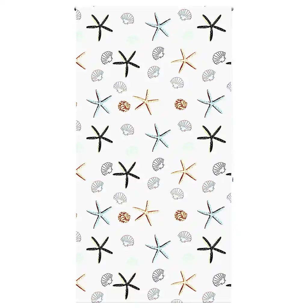 Tenda a Rullo Doccia 130x240 cm Larghezza Tessuto 126 cm 4014905