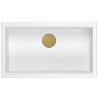 Lavello In Granito Logan 110 White Rame