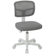 Sedia da Ufficio Ergonomica Senza Braccioli ¨C Xylo ¨C Schienale in Rete Grigio