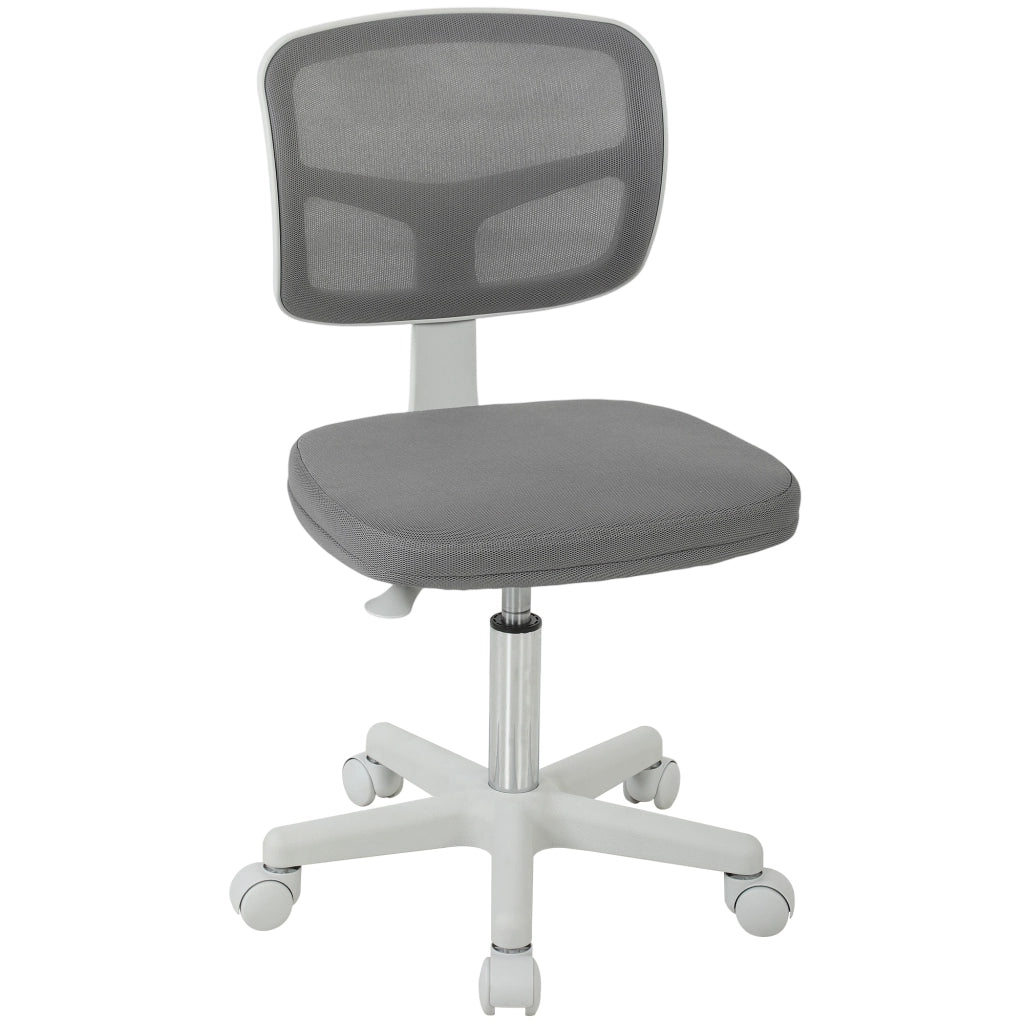 Sedia da Ufficio Ergonomica Senza Braccioli ¨C Xylo ¨C Schienale in Rete Grigio