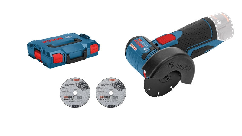 Mini smerigliatrice Bosch a batteria 12V d.76mm solo corpo GWS 12V-76