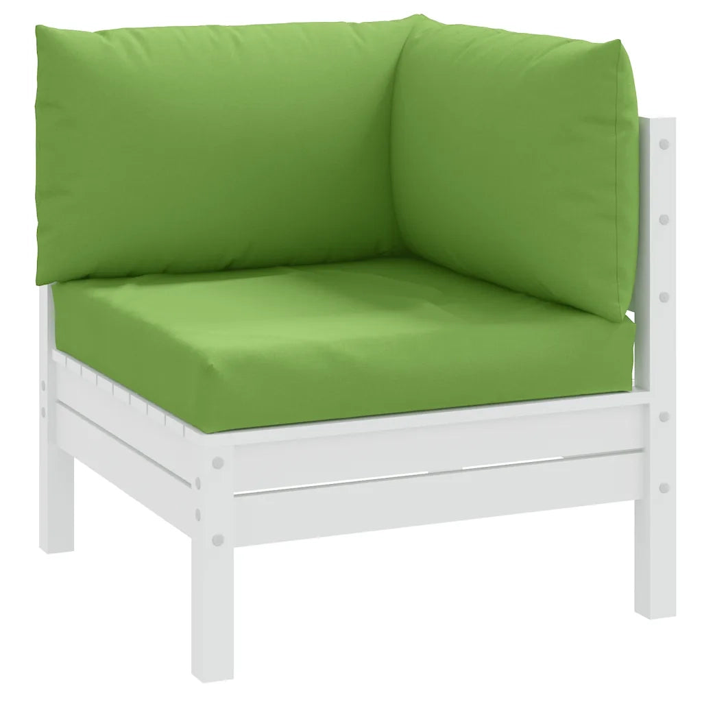 Cuscini per Pallet 3 pz | Cuscini per sedie Verde M¨¦lange in Tessuto