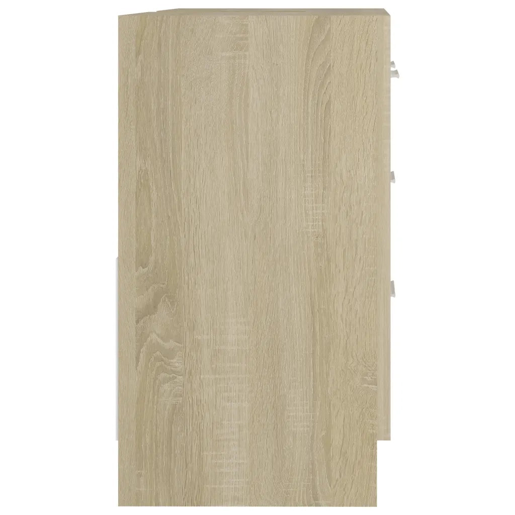 Mobile SottoLavabo | Armadio Lavabo Rovere Sonoma 63x30x54 cm Legno Multistrato
