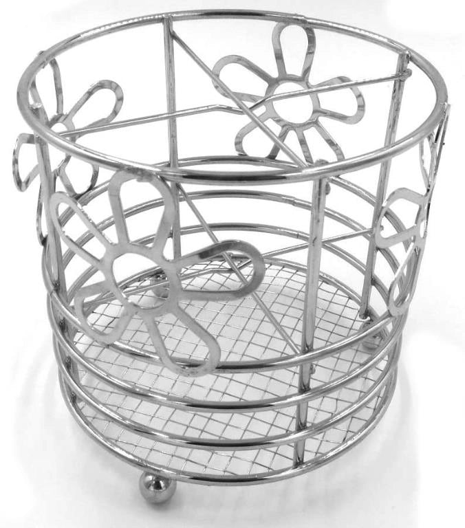 Scolaposate da Tavola Lavello in Metallo Forma Fiore 12,5 x 12 cm