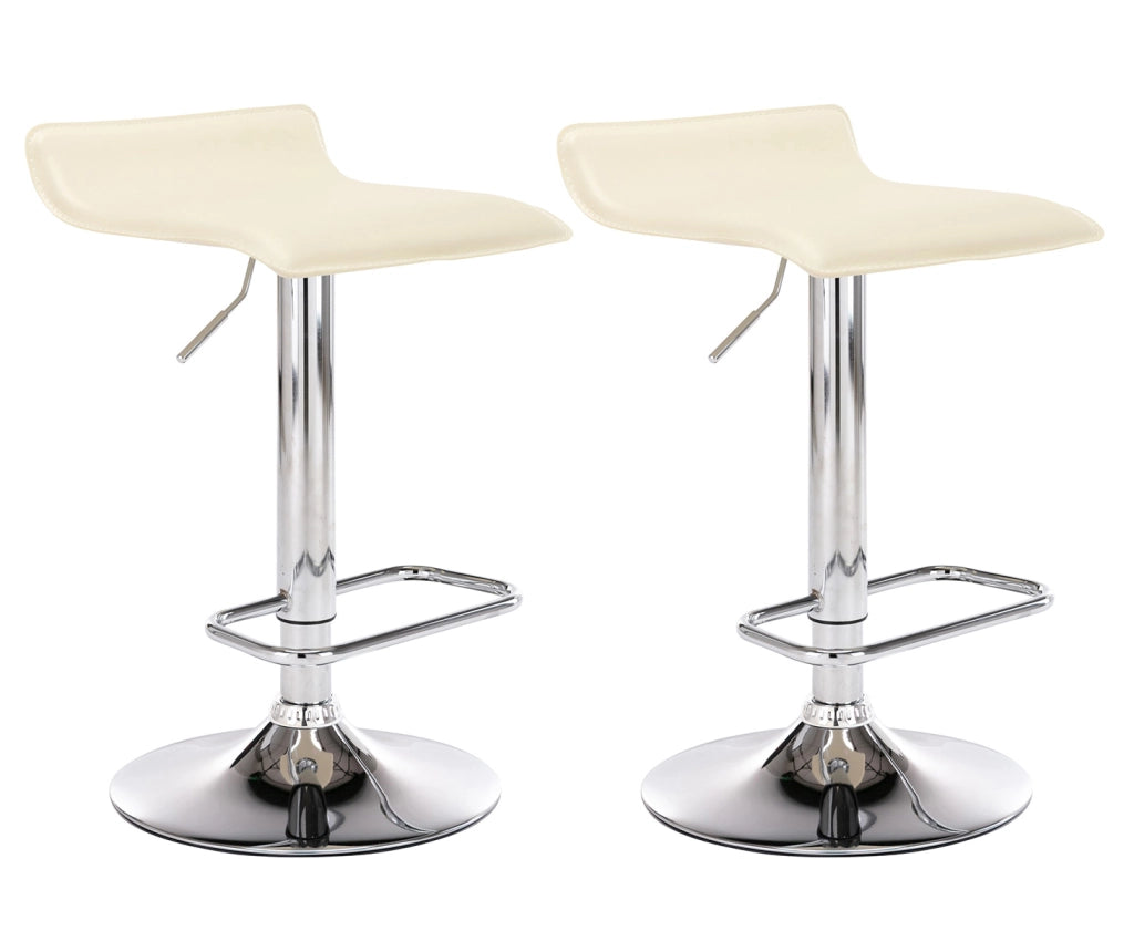 Set 2 Sgabelli Bar DYN crema