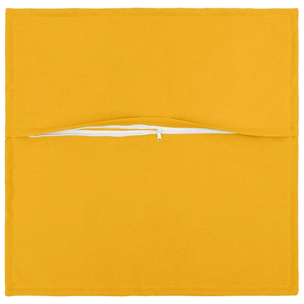 Federa 2 pcs HOUTEN Giallo Chiaro 55 x 55 cm Lino 920343