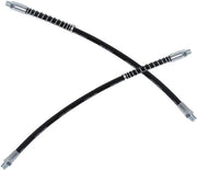 Estensione Flessibile per Slang di Vettura 400mm con Guardia a Molla - Strumento di Fissaggio Manuale (1/8 NPT) - Set da 2 Pezzi