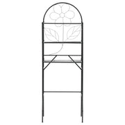 Scaffale da Bagno Nero 60x33x174 cm CFW3541883
