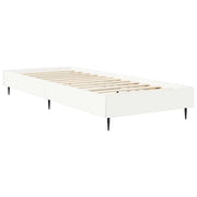 Letto singolo | Letto per adulti | Struttura del letto Bianco 80 x 200 cm Legno ingegnerizzato