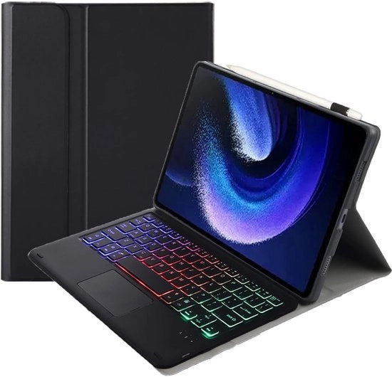Case per tastiera per iPad 2025 - Tastiera tablet - Casella per tastiera - Protezione per iPad - Caso portatile - Interno antiscivolo - Fondo rimovibile magnetico - Custodia per tablet