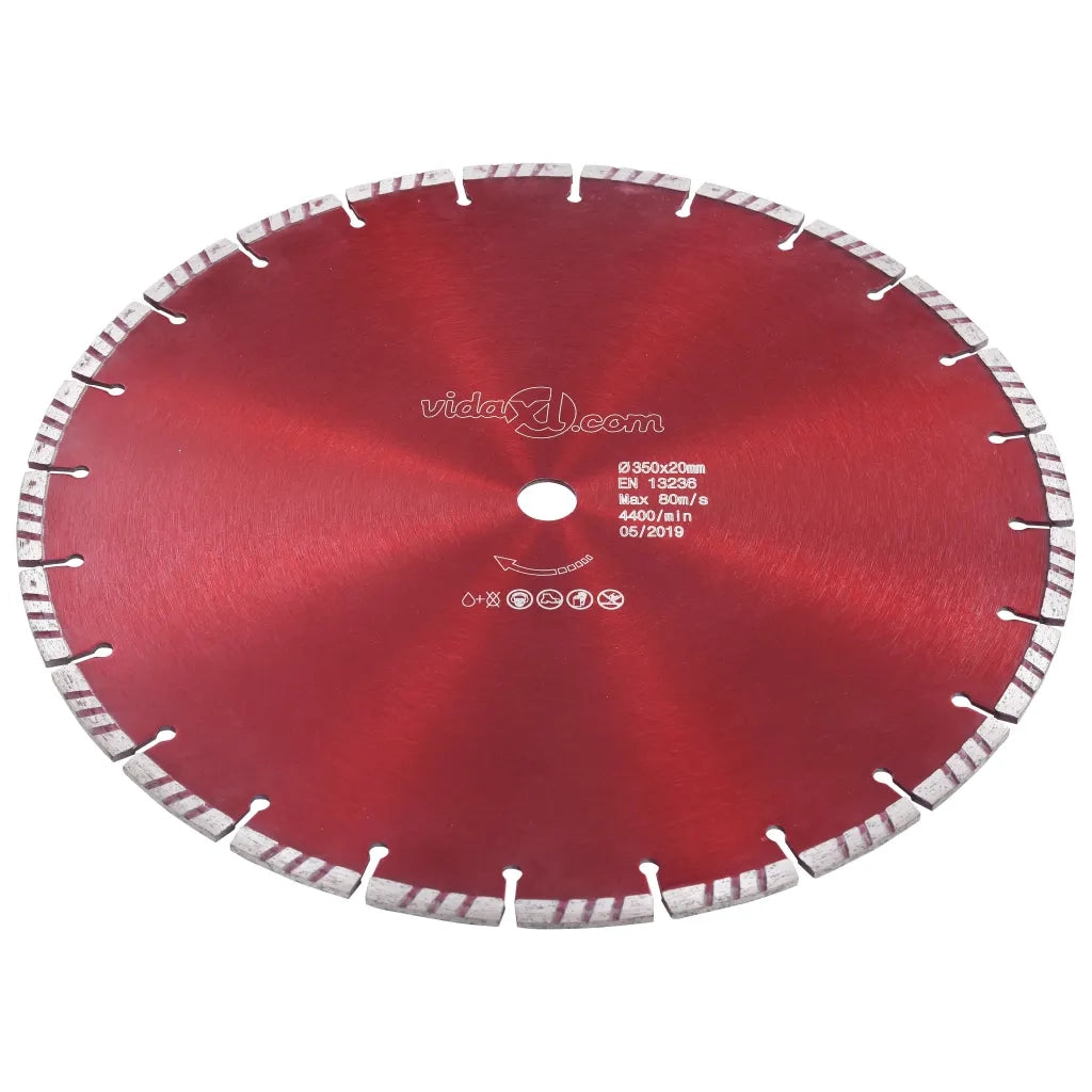 Disco da Taglio Diamantato con Turbo in Acciaio 350 mm cod mxl 75275