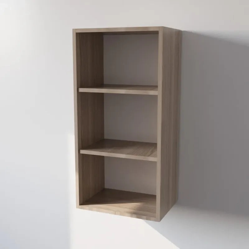 Pensile Cucina in Legno Nobilitato Olmo Mobile Alto con 1 Anta, Pensile Componibile Moderno Made in Italy (H90XL45XP33cm)