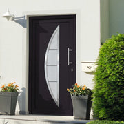 Porta di Ingresso Antracite 98x200 cm 279219