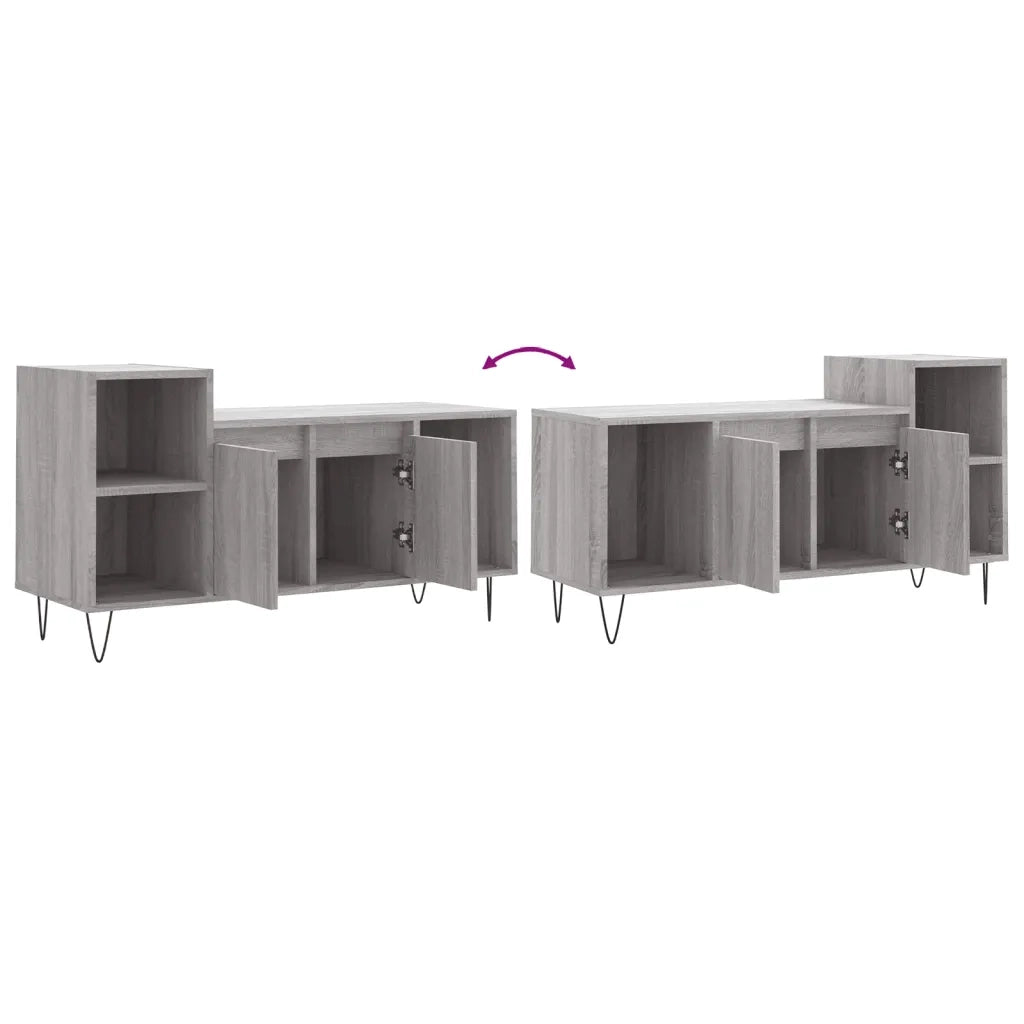 Mobile TV | Armadietto TV | Mobile Porta TV Grigio Sonoma 100x35x55 cm in Legno Multistrato