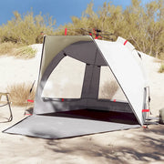 Tenda da Spiaggia 2 Persone Grigio Rilascio Rapido Impermeabile 4005310