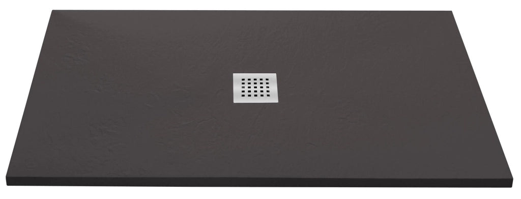 Piatto Doccia in Pietra 80x140 cm Bonussi Ardesia Stone Central Marrone