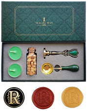 Set di timbri in cera per lettere R