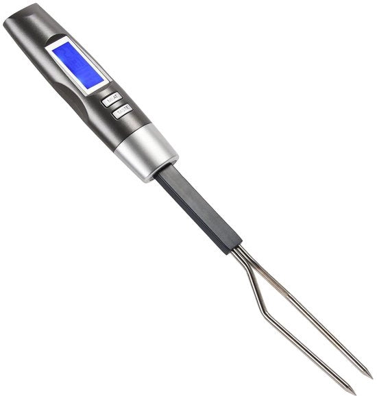 Termometro per carne con forchetta - Accessorio BBQ per carne cotta al punto perfetto