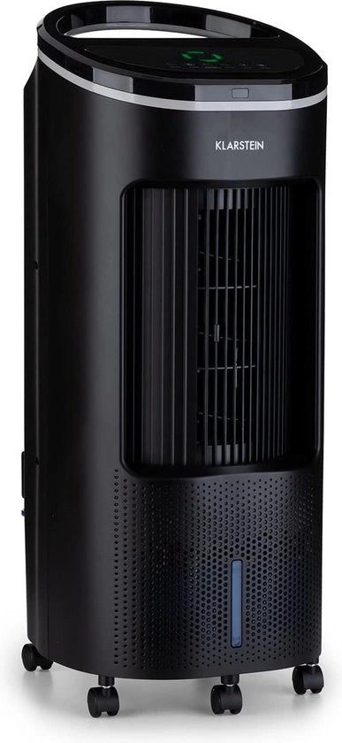 Sistema di raffreddamento e umidificazione 4 in 1 - 330 m³ / h - 65 Watt - Funzione NatureWind - 4 velocità / 3 modalità - Nero
