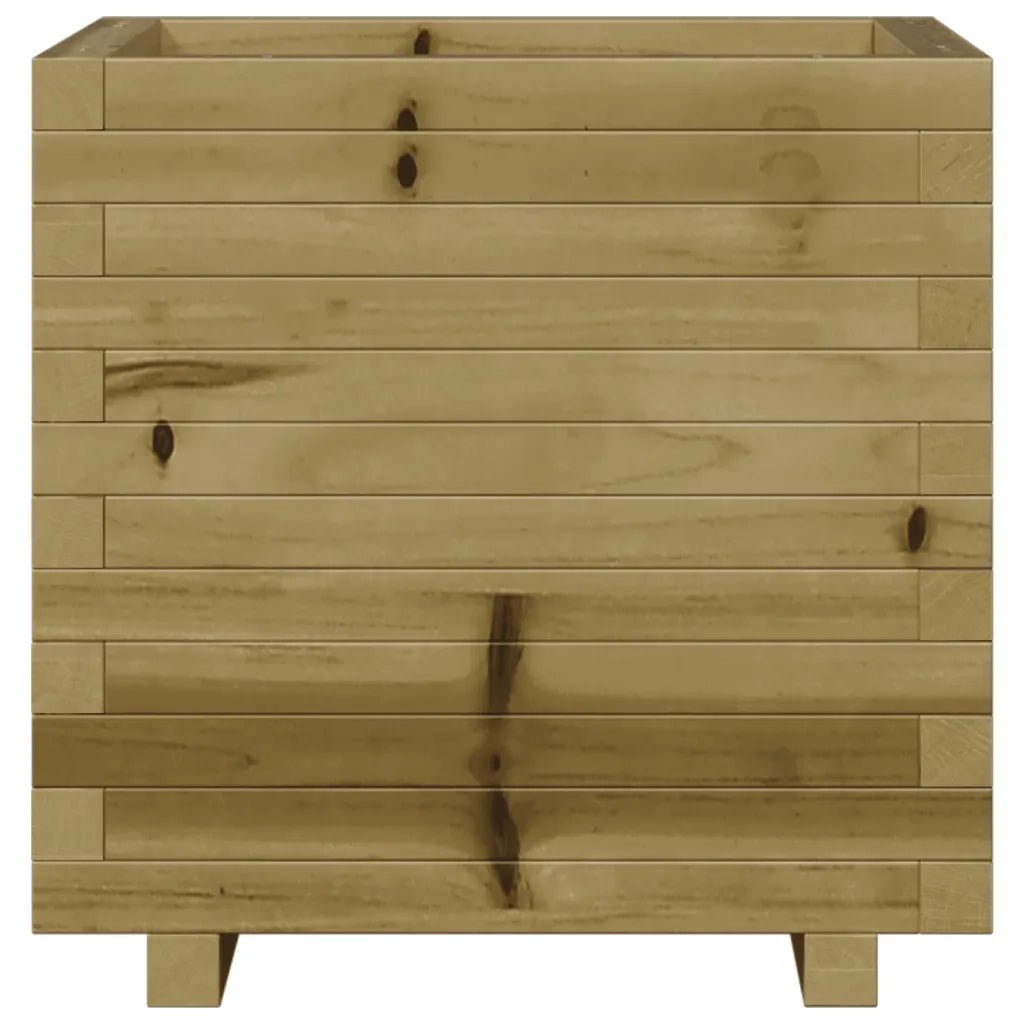vidaXL Fioriera da Giardino 50x50x49,5 cm in Legno di Pino Impregnato