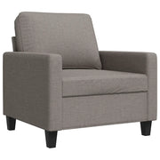 Poltrona | Sedia Relax Tortora 60 cm in Tessuto
