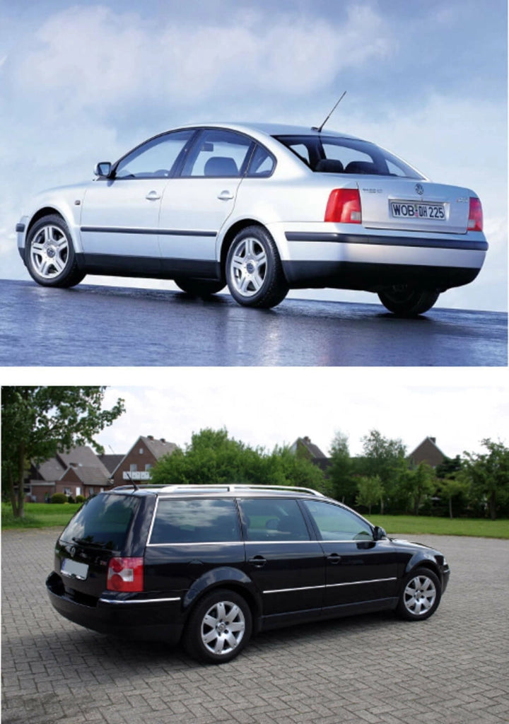 Tappeti i Gomma per Passat B5 dal 1997 al 2004 berlina e Station wagon