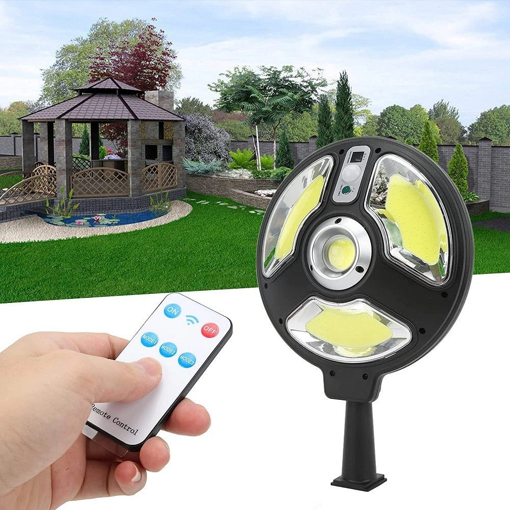 Trade Shop - Luci Da Giardino Solare A Led Ricarica Rapida Cob Illuminazione Stradale Esterno -