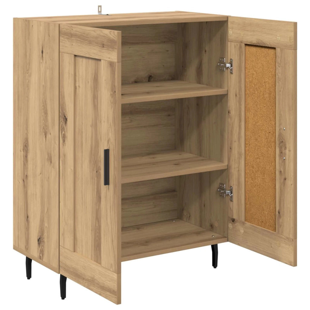 Credenza | Madia | Buffet da pranzo | Armadio da pranzo Rovere artigianale 69,5 x 34 x 90 cm