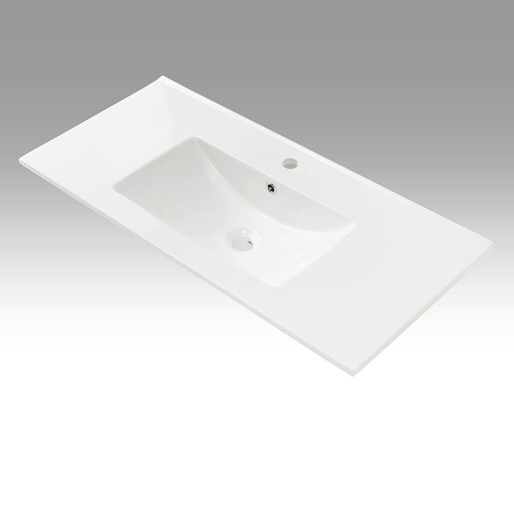 Mobile da Bagno sospeso Ibiza 14 Bianco Opaco Laccato TFT