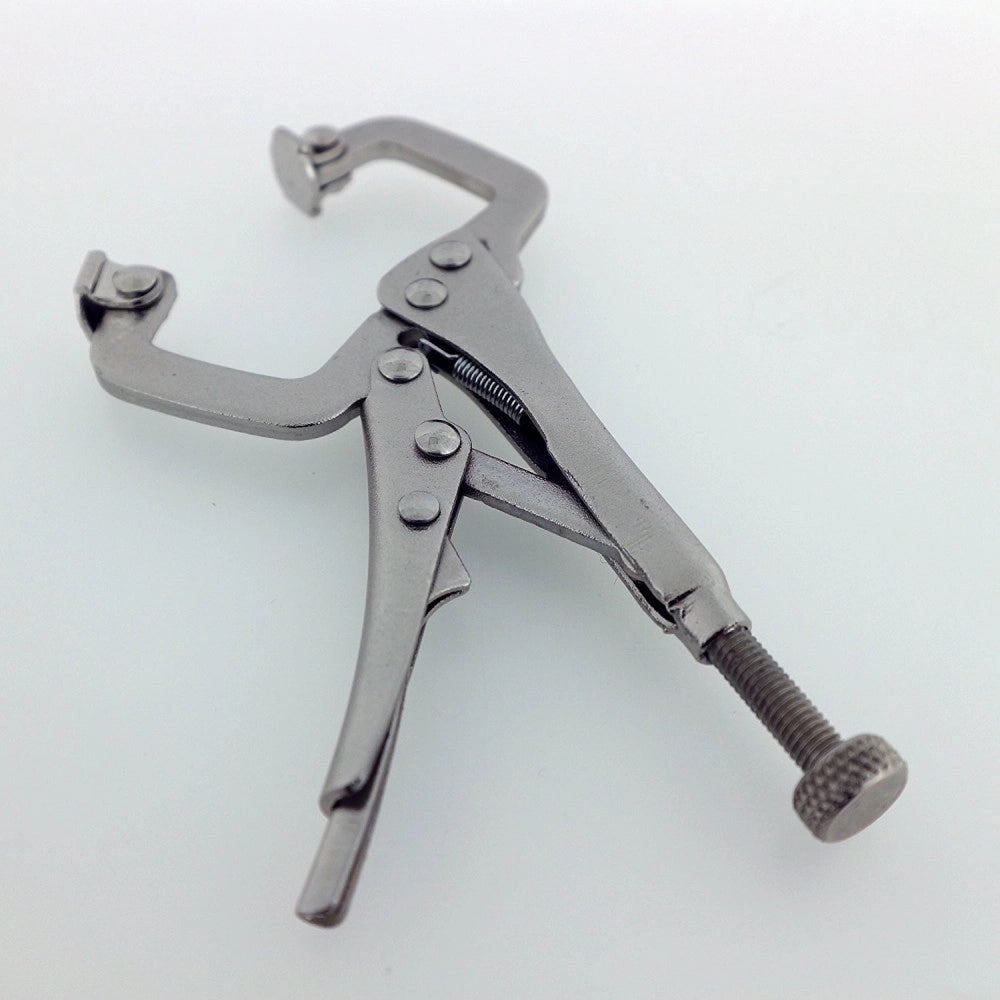Trade Shop - Pinza Autobloccante A Scatto Morsetto Ganascia A C Regolabile A Vite 240mm 11" -