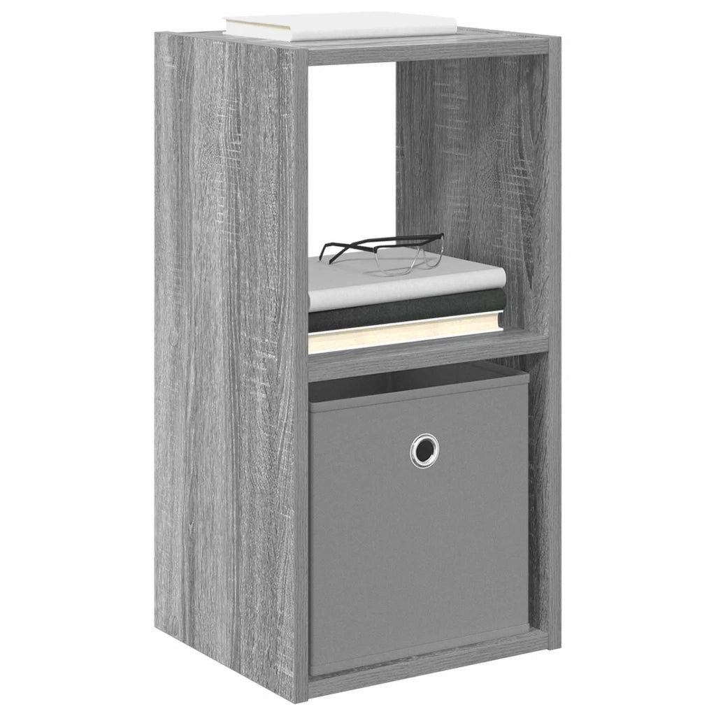 Comodino con cassetto 2 pcs Grigio Sonoma 30,5 x 27 x 59,5 cm 8000623