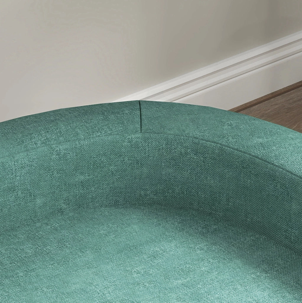 DIVANO PER CANI 98x67x25 cm Verde in poliestere