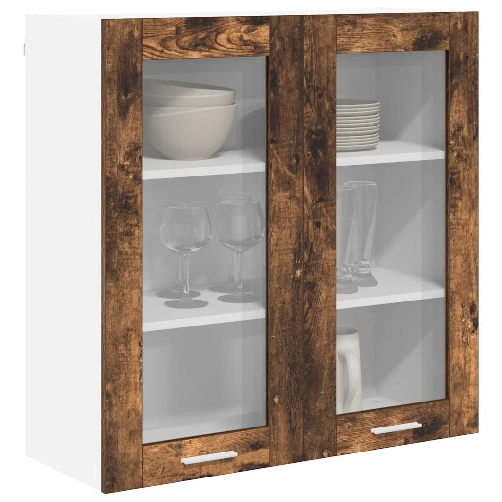 Armadio pensile Rovere fumé 80 x 31 x 80 cm Legno multistrato