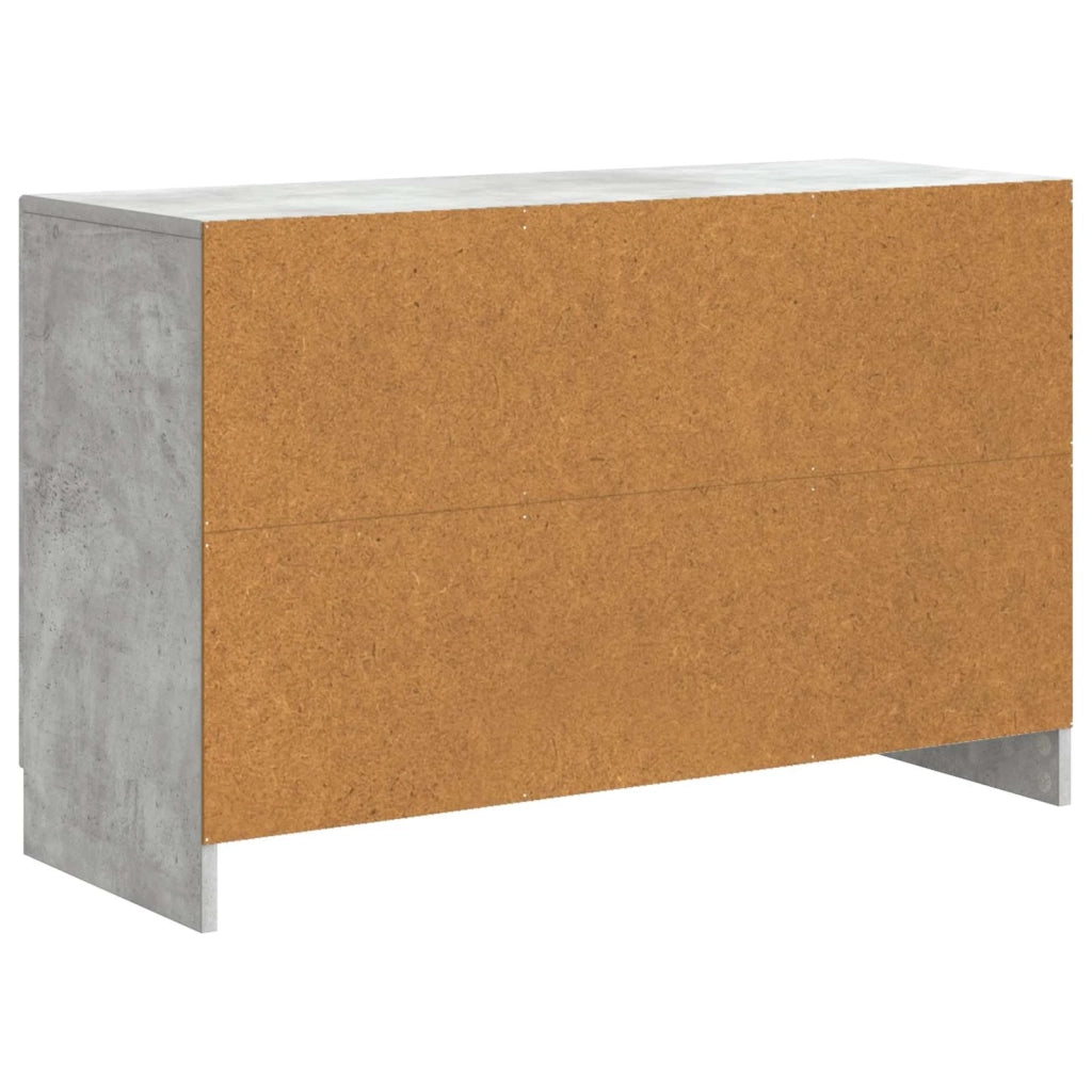 Credenza Grigio Cemento 89 x 34,5 x 57 cm Legno ingegnerizzato 895808
