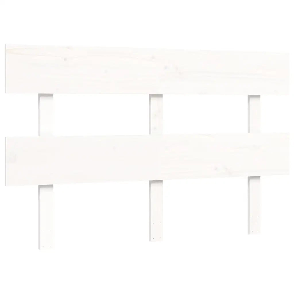 Letto per Anziani Bianco Testiera Small Double Legno Massello 3195322