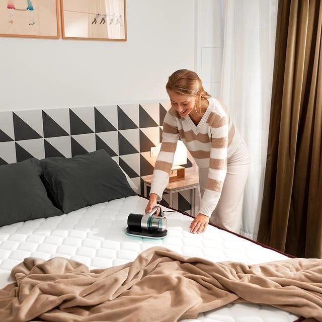 Cecotec Conga RockStar 3000 Mattress aspirapolvere senza filo Nero, Argento, Turchese Senza sacchetto
