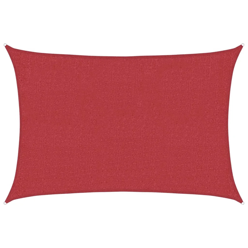 Vela Parasole 160 g/m² Rossa 3x5 m in HDPE 311624