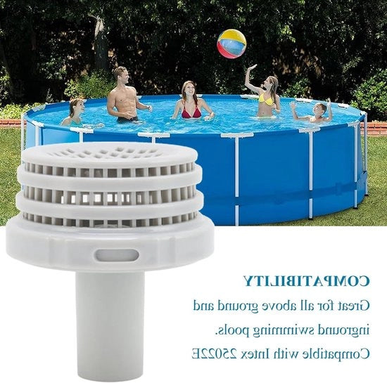 Connettore Zeef per Vaso di Scarico Piscina - Accessori di Ricambio.
