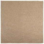 Tappeti per area | Tappeti a zone Moir¨¦ AGIRA Naturale 200 x 200 cm Poliestere